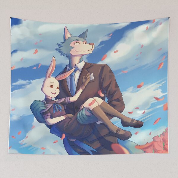 Item preview, Beastars - Legoshi & Haru  designed and sold by Bikash-A7.