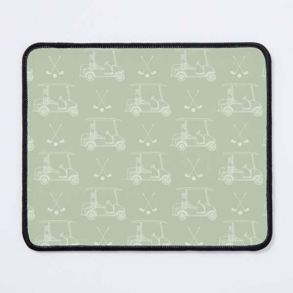 Item preview, Tonal Golf Carts & Clubs on Pastel Green designed and sold by KSimpson838.