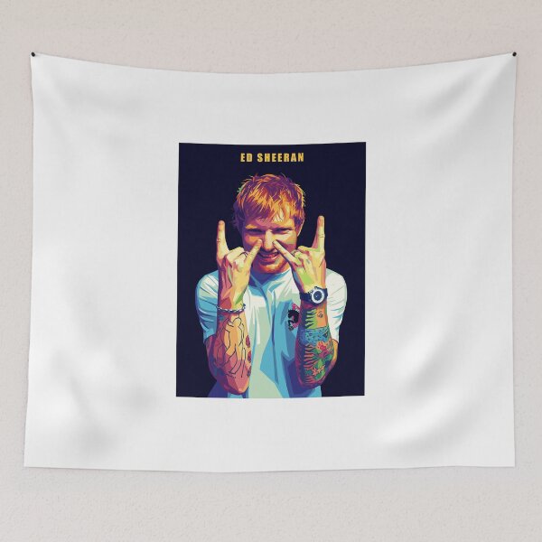 Item preview, ed sheeran in pop art designed and sold by princejolin.