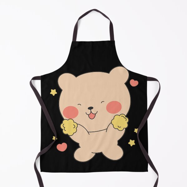 Item preview, Cute Kawaii Cheering Bear - Adorable Happy Teddy Bear designed and sold by Artilura.