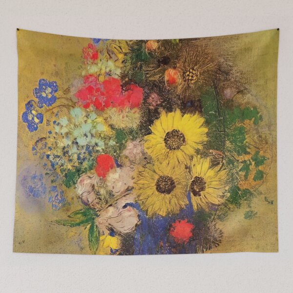 Item preview, Odilon Redon Vase Of Flowers 12 designed and sold by melaartni.