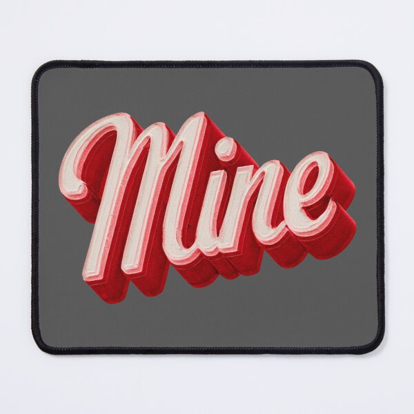 Item preview, Mine sticker designed and sold by MendaciousMina.