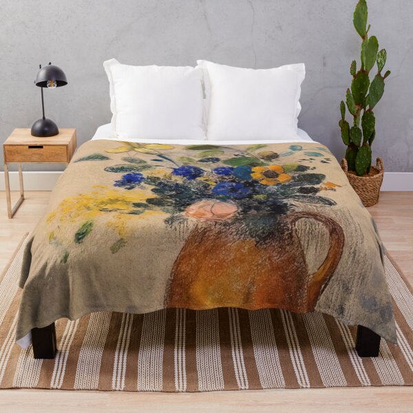 Item preview, Odilon Redon Vase Of Flowers designed and sold by melaartni.