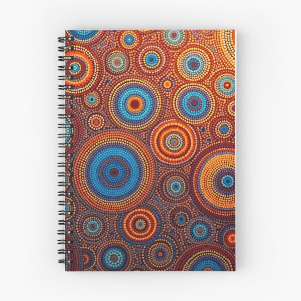 Item preview, Aboriginal Inspired Art - Circles Pattern designed and sold by GrinGalore.