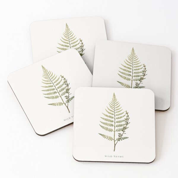 Item preview,  Beige Botanical Fern & Thyme Wall Art for Bedroom Decor designed and sold by sana designer.