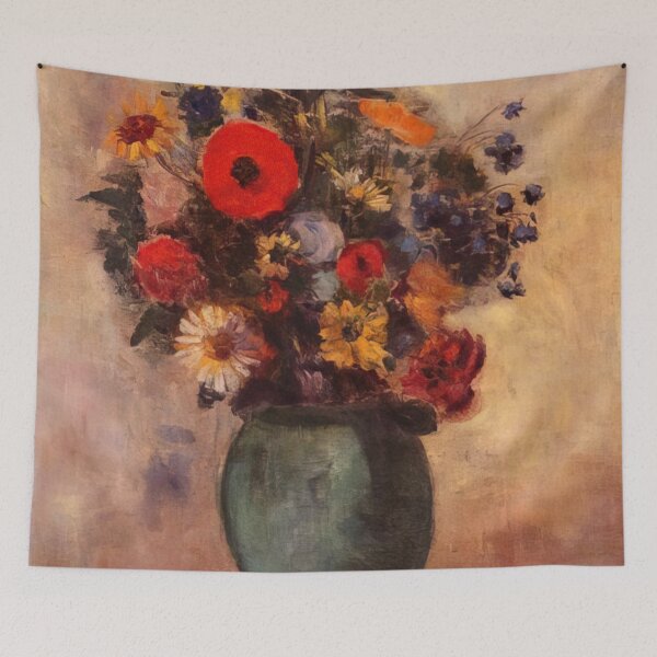 Item preview, Odilon Redon Vase Of Flowers 3 designed and sold by melaartni.