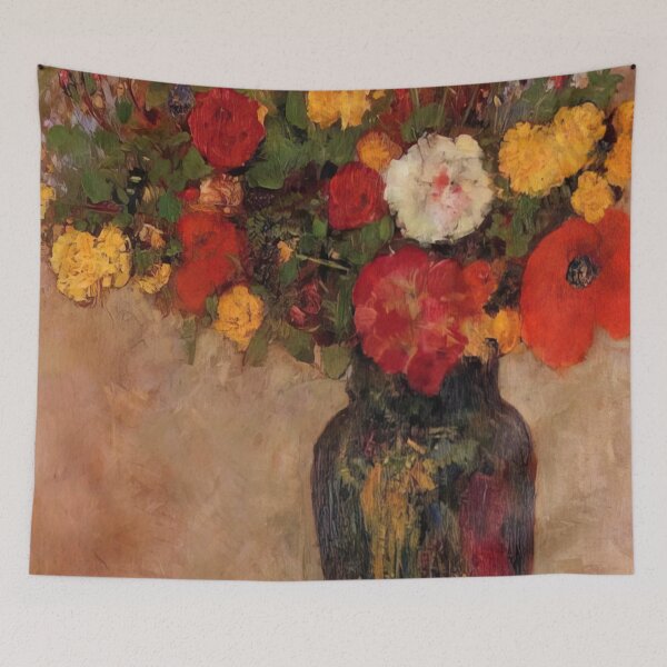 Item preview, Odilon Redon Vase Of Flowers 7 designed and sold by melaartni.