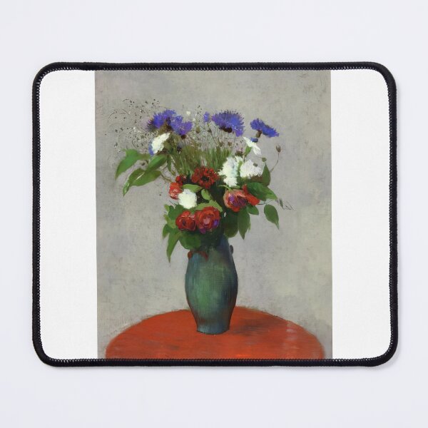 Item preview, Odilon Redon Vase Of Flowers On A Red Tablecloth designed and sold by melaartni.