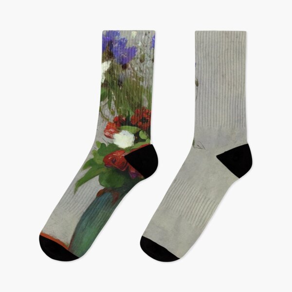 Item preview, Odilon Redon Vase Of Flowers On A Red Tablecloth designed and sold by melaartni.