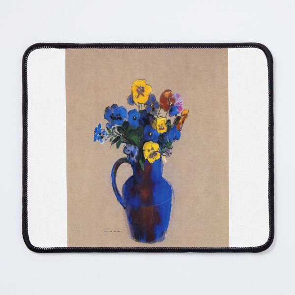 Item preview, Odilon Redon Vase Of Flowers Pansies designed and sold by melaartni.