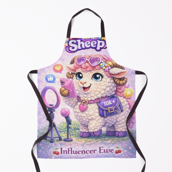 Item preview, Influencer Ewe - Sparkle Stream Star of My Little Sheep designed and sold by Thpoar.