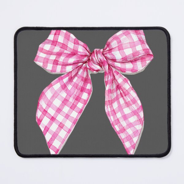 Item preview, Pink gingham bow  designed and sold by MendaciousMina.