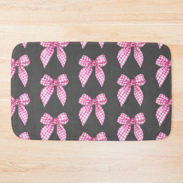 Item preview, Pink gingham bow  designed and sold by MendaciousMina.