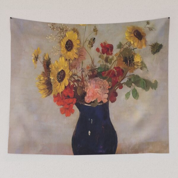 Item preview, Odilon Redon Vase Of Flowers With Branches Of A Flowering Apple Tree designed and sold by melaartni.