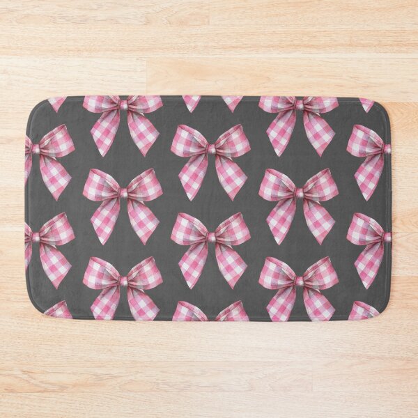 Item preview, Pink gingham bow  designed and sold by MendaciousMina.