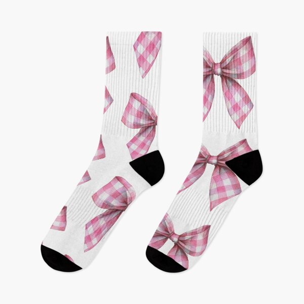 Item preview, Pink gingham bow  designed and sold by MendaciousMina.