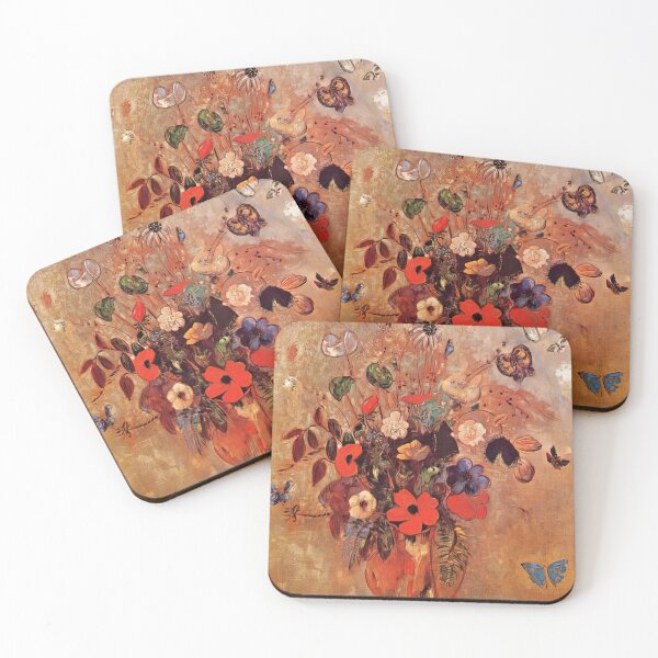 Item preview, Odilon Redon Vase Of Poppies designed and sold by melaartni.