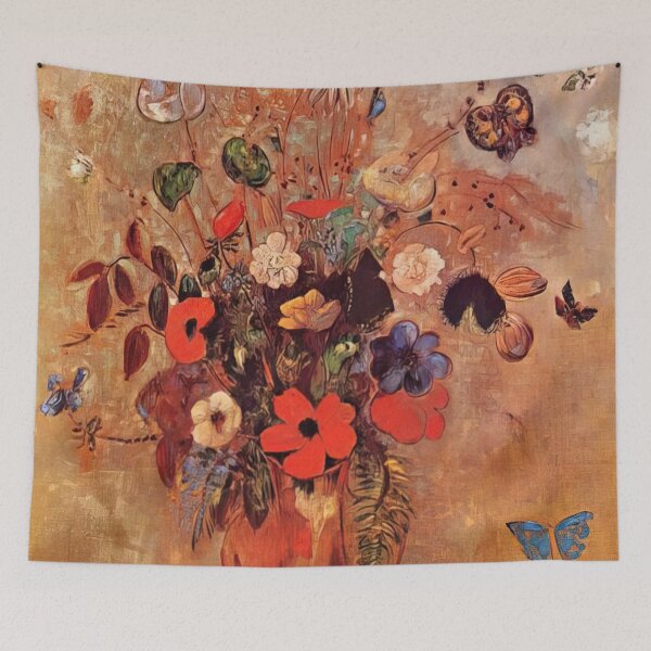 Item preview, Odilon Redon Vase Of Poppies designed and sold by melaartni.