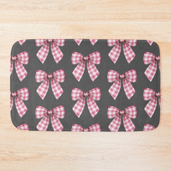 Item preview, Pink gingham bow  designed and sold by MendaciousMina.