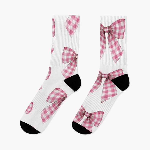 Item preview, Pink gingham bow  designed and sold by MendaciousMina.