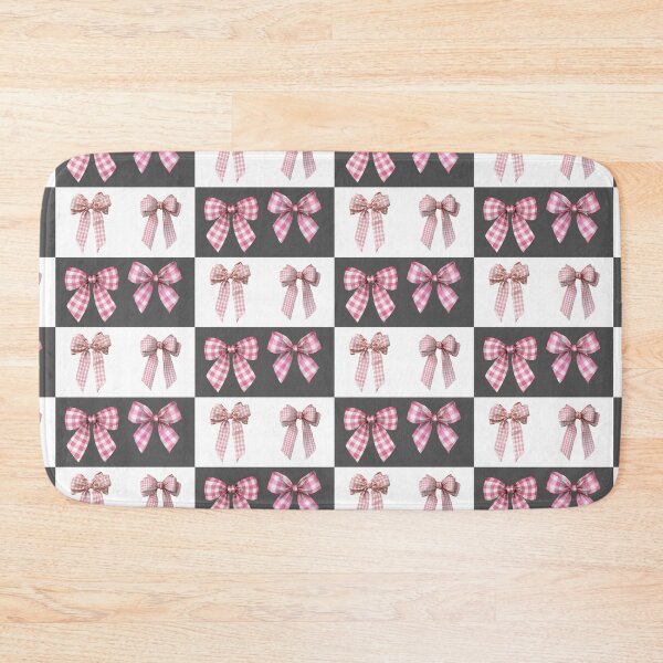 Item preview, Mini Pink gingham bows sticker pack designed and sold by MendaciousMina.