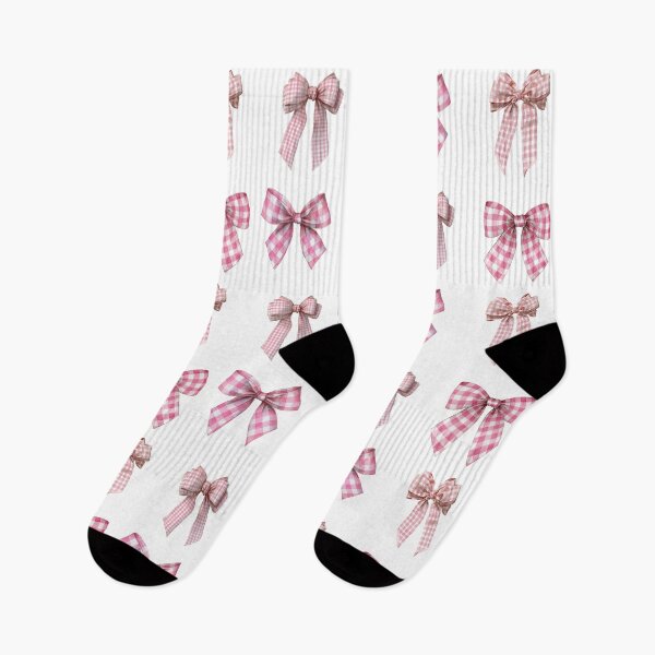 Item preview, Mini Pink gingham bows sticker pack designed and sold by MendaciousMina.