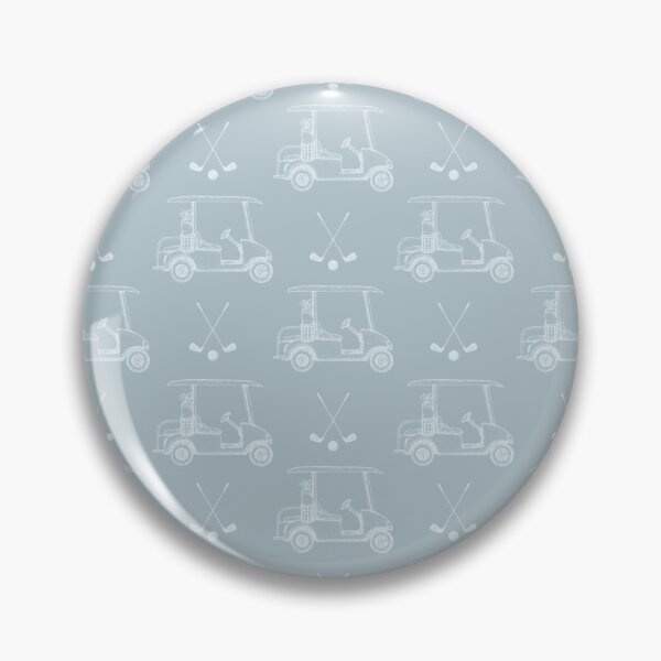 Item preview, Tonal Golf Carts & Clubs on Pastel Gray Azure designed and sold by KSimpson838.