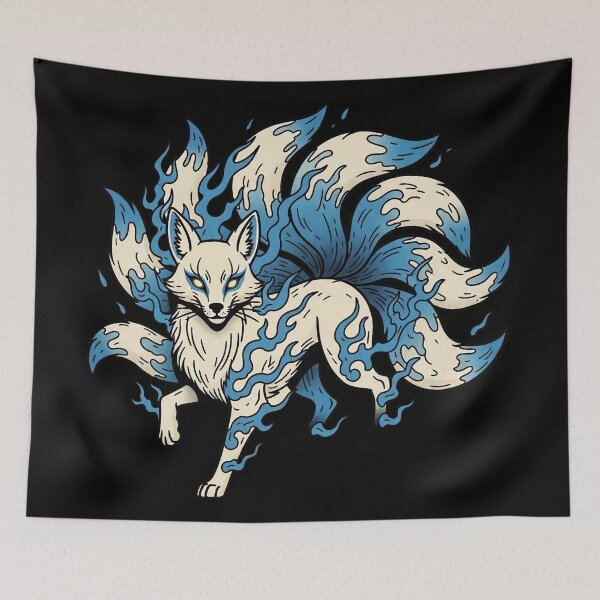Item preview, Kitsune Blue Flame designed and sold by Nervas.