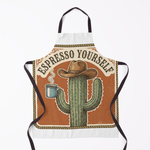 Item preview, Espresso Yourself Cowboy Cactus designed and sold by Soren Graft.