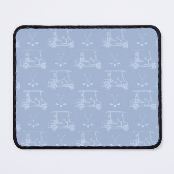 Item preview, Tonal Golf Carts & Clubs on Blue designed and sold by KSimpson838.