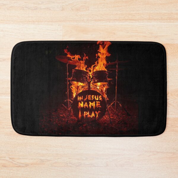 Item preview, In Jesus Name I Play Drummer designed and sold by Jusiasw.