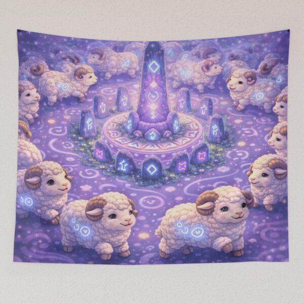 Item preview, Magical Herd Mentality - Circle of Sparkle Consensus (My Little Sheep Parody) designed and sold by Thpoar.