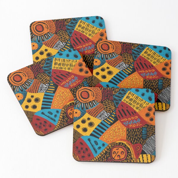 Item preview, Aboriginal Inspired Art - Abstract Inspired designed and sold by GrinGalore.