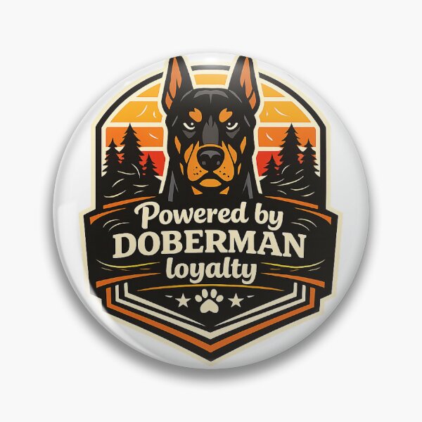Item preview, Powered by Doberman Loyalty Doberman Gift designed and sold by WildVista.
