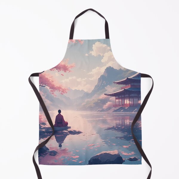 Item preview, Zen Meditation Temple at Morning Sunrise designed and sold by TheDreamsMaker.
