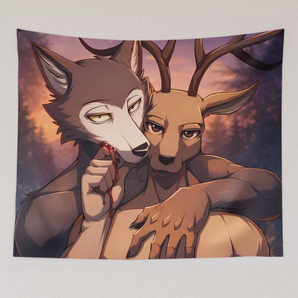Item preview, Beastars - Legoshi & Louis  designed and sold by Bikash-A7.