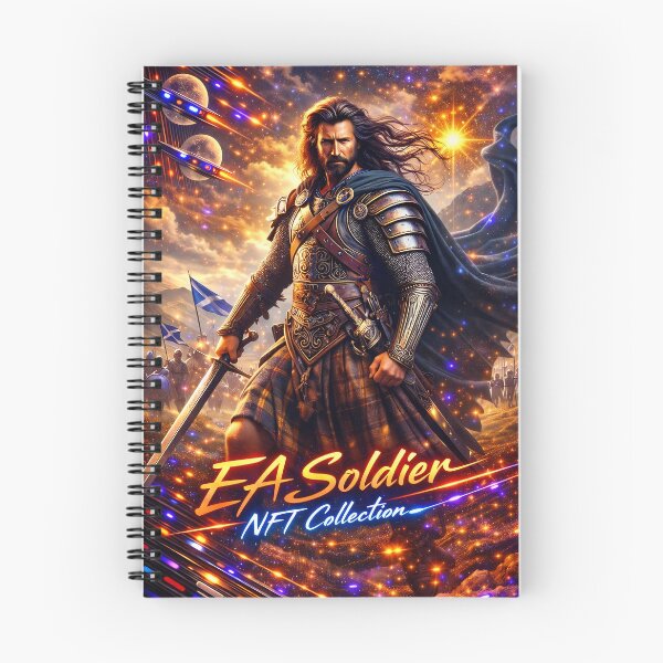 Item preview, Sir William Wallace – Futuristic Warrior Art  designed and sold by EASNFTCOL.