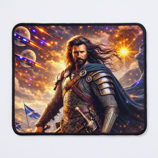 Item preview, Sir William Wallace – Futuristic Warrior Art designed and sold by EASNFTCOL.