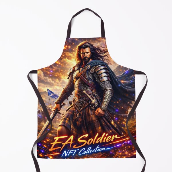 Item preview, Sir William Wallace – Futuristic Warrior Art  designed and sold by EASNFTCOL.