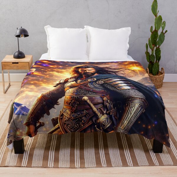 Item preview, Sir William Wallace – Futuristic Warrior Art  designed and sold by EASNFTCOL.