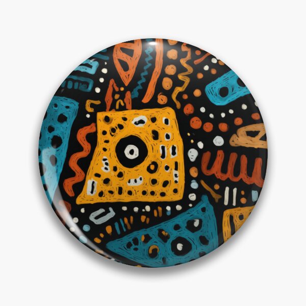 Item preview, Aboriginal Inspired Art - Tribal Pattern designed and sold by GrinGalore.