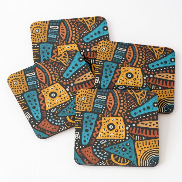 Item preview, Aboriginal Inspired Art - Tribal Pattern designed and sold by GrinGalore.
