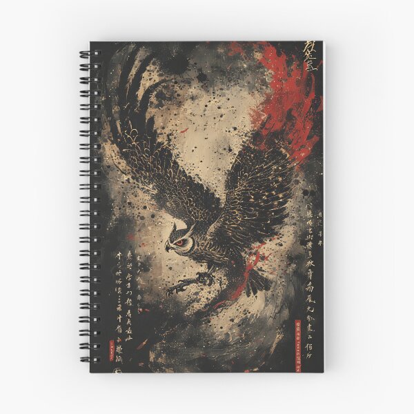 Item preview, art brush owl designed and sold by aliraweb.