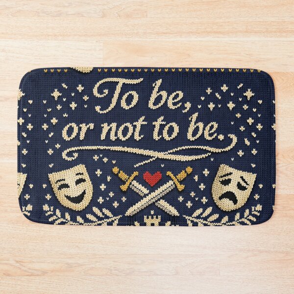 Item preview, Shakespeare quote To be or not to be designed and sold by Mauswohn.