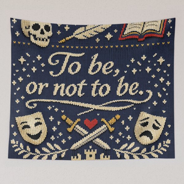 Item preview, Shakespeare quote To be or not to be designed and sold by Mauswohn.