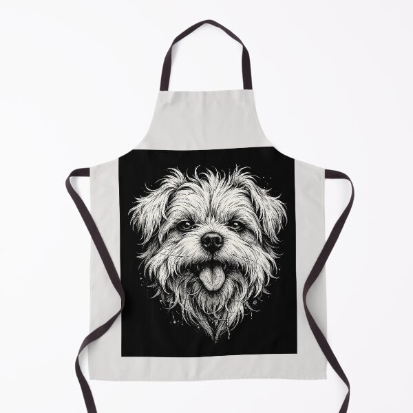 Item preview, Maltese Dog Sticking Tongue Out In Playful attitude Animal Meme designed and sold by erozzz.