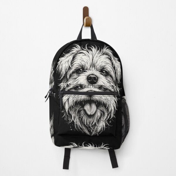 Item preview, Maltese Dog Sticking Tongue Out In Playful attitude Animal Meme designed and sold by erozzz.