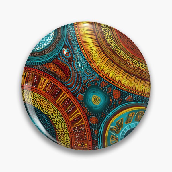 Item preview, Aboriginal Inspired Art - Tribal Domes designed and sold by GrinGalore.