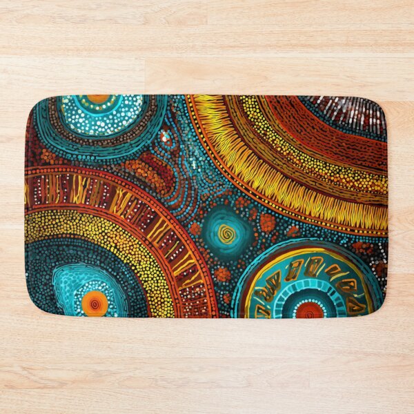 Item preview, Aboriginal Inspired Art - Tribal Domes designed and sold by GrinGalore.