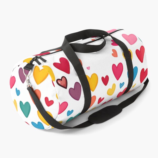 Item preview, Rainbow Heart Explosion Saint Valentine's Day - Cute Colorful Love Scatter Art Print designed and sold by DesignArtist.ia.